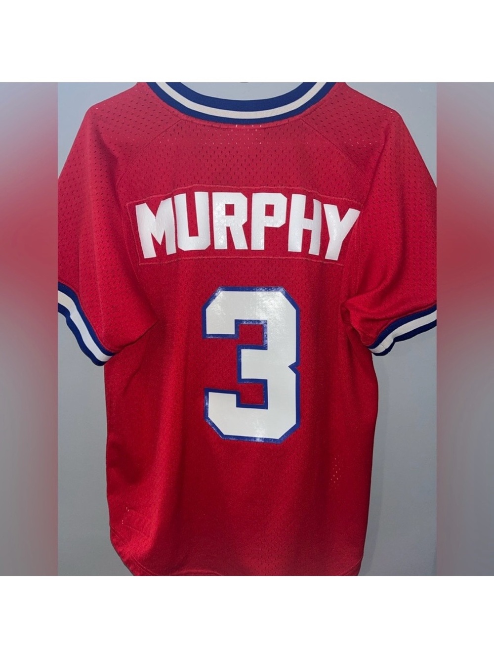 Atlanta Braves No. 3 Dale Murphy Mitchell Ness 1980 Cooperstown Authentic Jersey - Picture 7 of 12